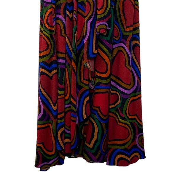 Farm Rio Rainbow Wild Hearts dress NEW - Picture 3 of 15